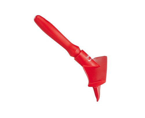 Ściągacz ultra higieniczny Vikan 71254 pojedyncze pióro 245 mm czerwony