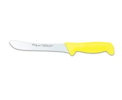 Nóż masarski Polkars 15 - 20 cm wygięty twardy czerwony