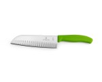 Nóż Victorinox 6.8526.17L4 Santoku zielony 17cm