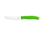 Nóż do warzyw i owoców Victorinox 6.7836.L114 - 11 cm prosty zielony
