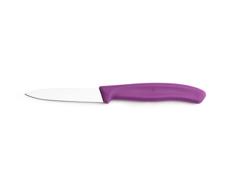 Nóż do warzyw i owoców Victorinox 6.7605.C1 - 8 cm fioletowy