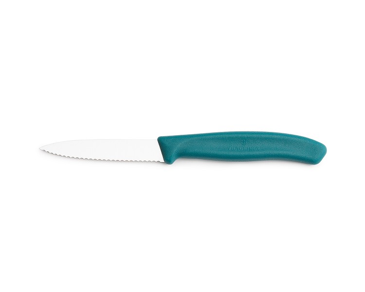 Nóż do warzyw i owoców Victorinox 6.7634.C1 - 8 cm zielony