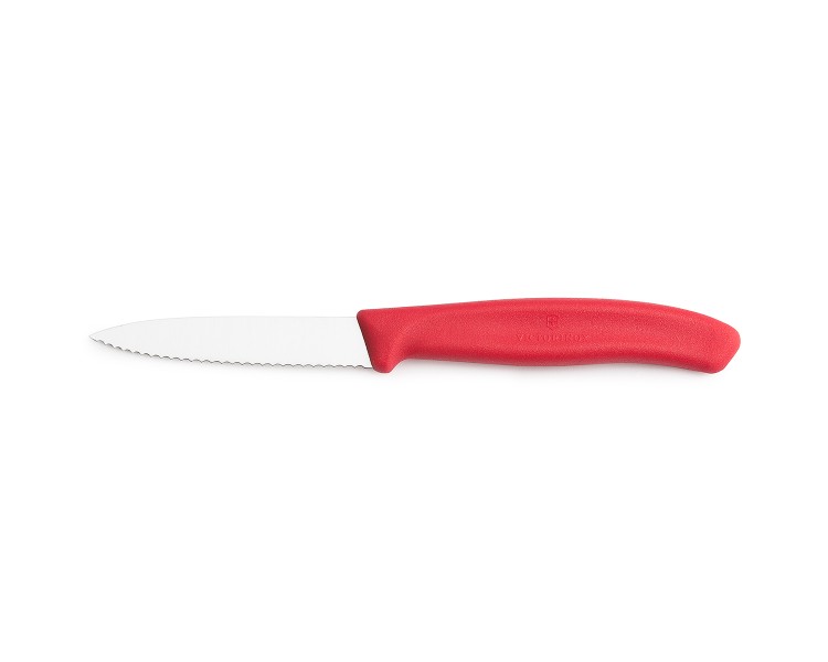 Nóż do warzyw i owoców Victorinox 6.7631.C1 - 8 cm czerwony