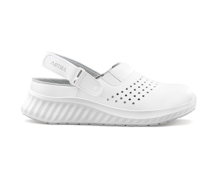 Chodaki Artra ART 702 Air 1010 SB A E FO białe z podnoskiem rozm. 36-48