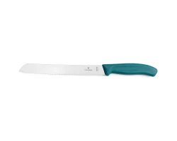 Nóż do pieczywa Victorinox 6.8634.21C1 zielony 21 cm