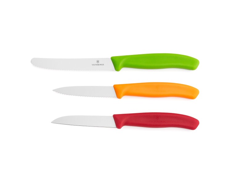 Zestaw 3 noży kuchennych Victorinox 6.7116.32 wielokolorowy