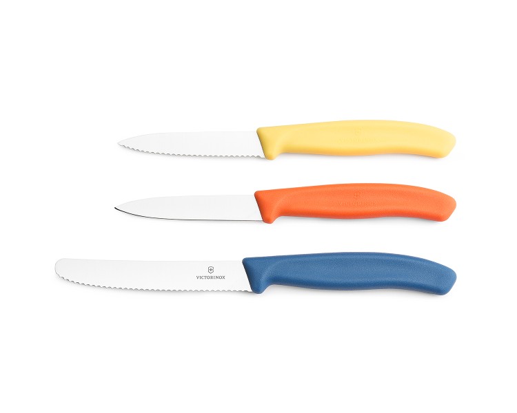 Zestaw 3 noży kuchennych Victorinox 6.7116.32C1 wielokolorowy