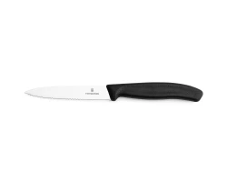 Nóż do warzyw i owoców Victorinox  6.7733 - 10 cm czarny