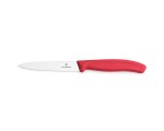 Nóż do warzyw i owoców Victorinox  6.7731.C1 - 10 cm czerwony