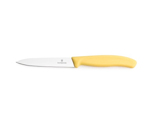 Nóż do warzyw i owoców Victorinox 6.7708.C1 - 10 cm żółty