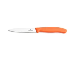 Nóż do warzyw i owoców Victorinox 6.7709.C1 - 10 cm pomarańczowy