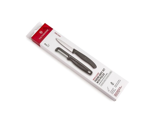 Zestaw Victorinox 6.7113.21 nóż z obieraczką czarny