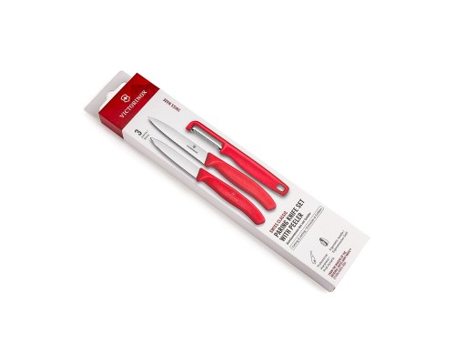 Zestaw Victorinox 6.7111.33.C1 2 noży z obieraczką czerwony