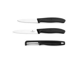 Zestaw Victorinox 6.7113.33 - 2 noży z obieraczką czarny