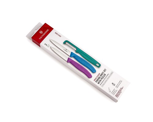 Zestaw Victorinox 6.7116.33C1 - 2 noży z obieraczką wielokolorowy