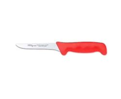Nóż rzeźniczy Polkars nr 1 - 12,5 cm prosty twardy czerwony