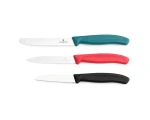 Zestaw 3 noży kuchennych Victorinox 6.7116.34.C1  - wielokolorowy