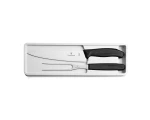 Zestaw noża kuchennego z widelcem Victorinox 6.7133.2G czarny