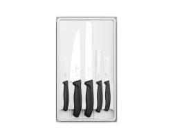 Zestaw 5 noży kuchennych Victorinox 6.7133.5G czarny