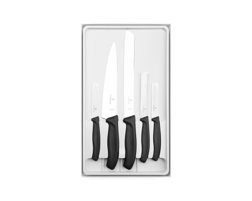 Zestaw 5 noży kuchennych Victorinox 6.7133.5G czarny