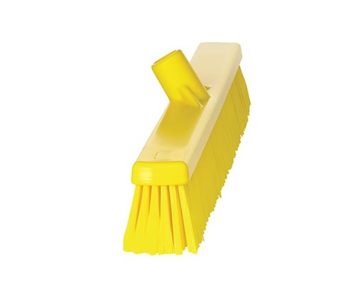 Miotła Vikan 31946 miękko / twarde włosie 610 mm żółta