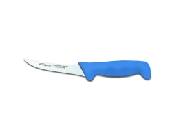 Nóż masarski Polkars 17 - 12,5 cm wygięty, półelastyczny niebieski