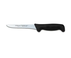 Nóż masarski Polkars 13 - 15 cm prosty twardy czarny