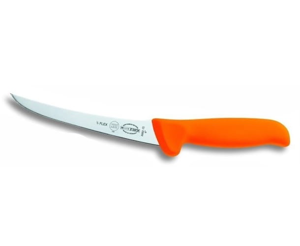 Nóż trybownik Dick MASTERGRIP 8288213 - 13 cm wygięty półelastyczny pomarańczowy