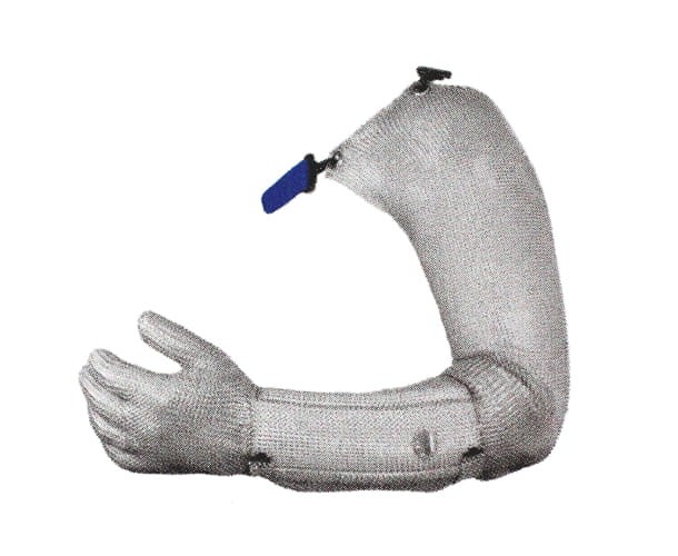 Rękawica stalowa Niroflex Easyfit z paskiem na całe ramię rozm. XS, S, M, L, XL