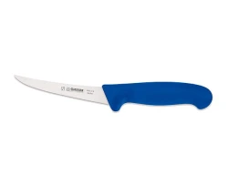 Nóż Giesser 2535 15 trybownik - 15 cm wygięty elastyczny niebieski