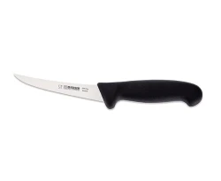 Nóż Giesser 2505 13 trybownik - 13 cm wygięty półelastyczny czarny