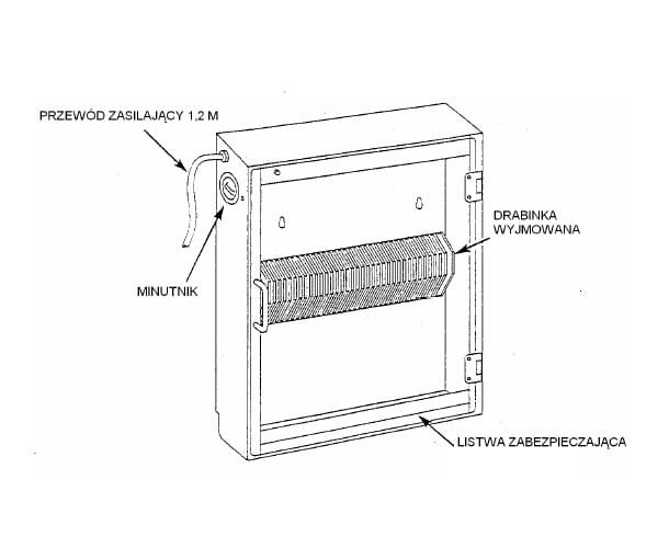 Sterylizator do noży UV do 50 noży - model 5522.01 