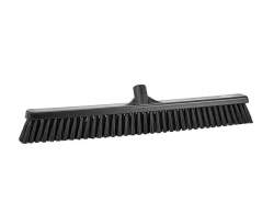 Miotła Vikan 31949 miękko / twarde włosie 610 mm czarna