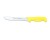 Nóż masarski Polkars 15 - 20 cm wygięty twardy żółty