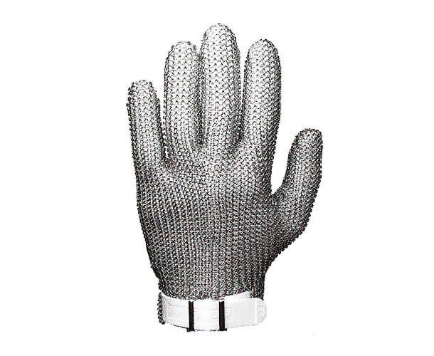 Rękawica stalowa Niroflex Easyfit krótka z paskiem rozm. XXS XS, S, M, L, XL