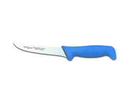 Nóż masarski Polkars 16 - 15 cm wygięty, półelastyczny niebieski