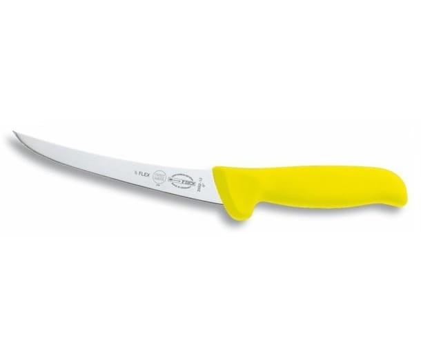 Nóż trybownik Dick MASTERGRIP 8288213 - 13 cm wygięty półelastyczny żółty