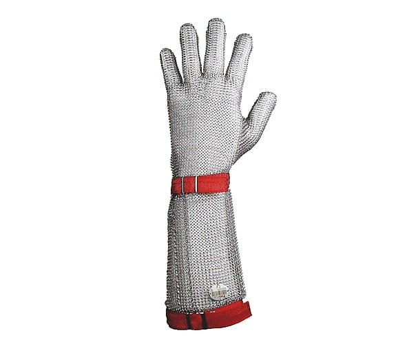 Rękawica stalowa Niroflex Easyfit 190 mm z paskiem rozm. XS, S, M, L, XL