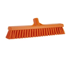 Miotła Vikan 31747 miękko / twarde włosie 410 mm pomarańczowa