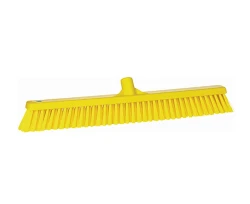 Miotła Vikan 31946 miękko / twarde włosie 610 mm żółta